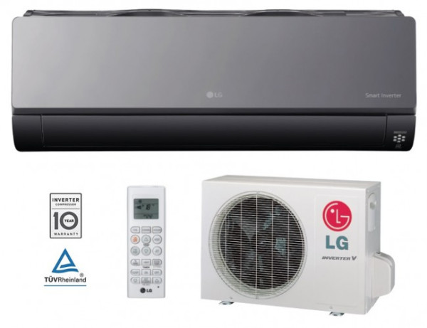 LG AC18BK Artcool Mirror Wifi Smart Inverteres Split klíma - UV NANO SZŰRŐVEL